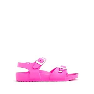 Girls' Birkenstock Rio waterproof EVA sandals size 3 neon pink waterproof jcrew